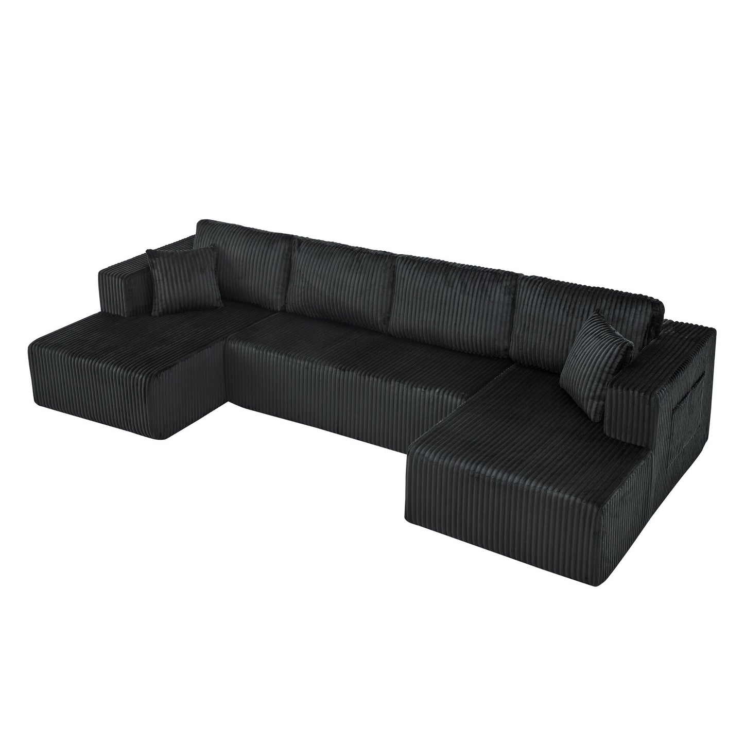 U - Shaped Modular Sectional Sofa For Living Room Home Essentials