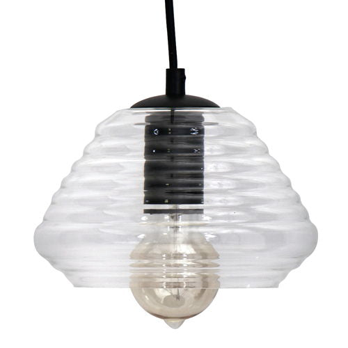 Torus - Triangle Industrial Pendant - Clear Lumi Source