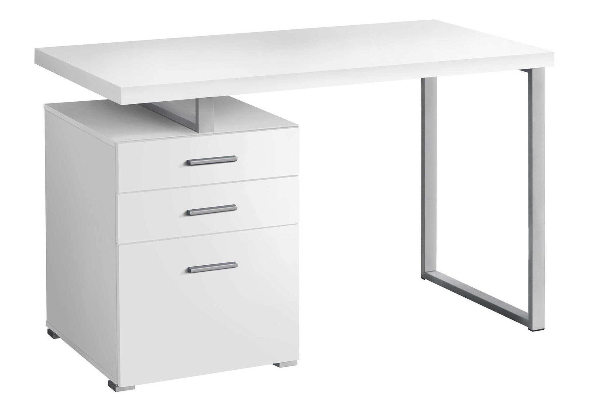 Computer Desk Left Right Set-Up Storage Drawers For Home Office 8th Street
