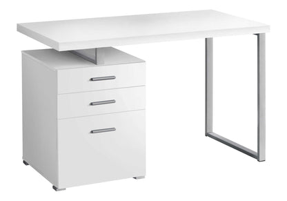 Computer Desk Left Right Set-Up Storage Drawers For Home Office 8th Street
