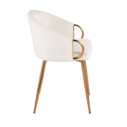 Claire - Contemporary Glam Chair Lumi Source