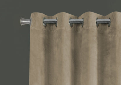 2 Pieces Set, Curtain Panel, Room Darkening, Grommet 8th Street