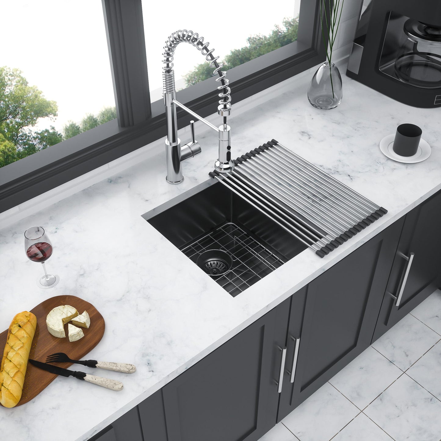 Undermount Kitchen Sink With Deep Single Bowl Daily Nest