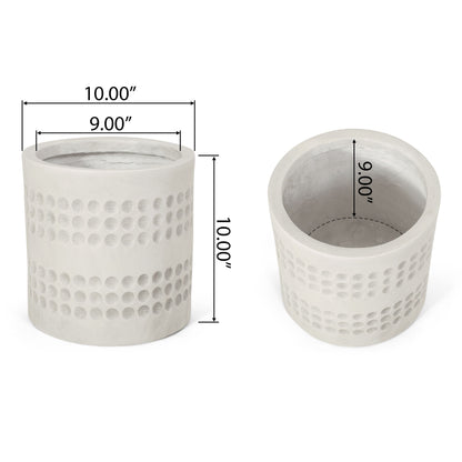 Elegant Design Cube Planter Noble House