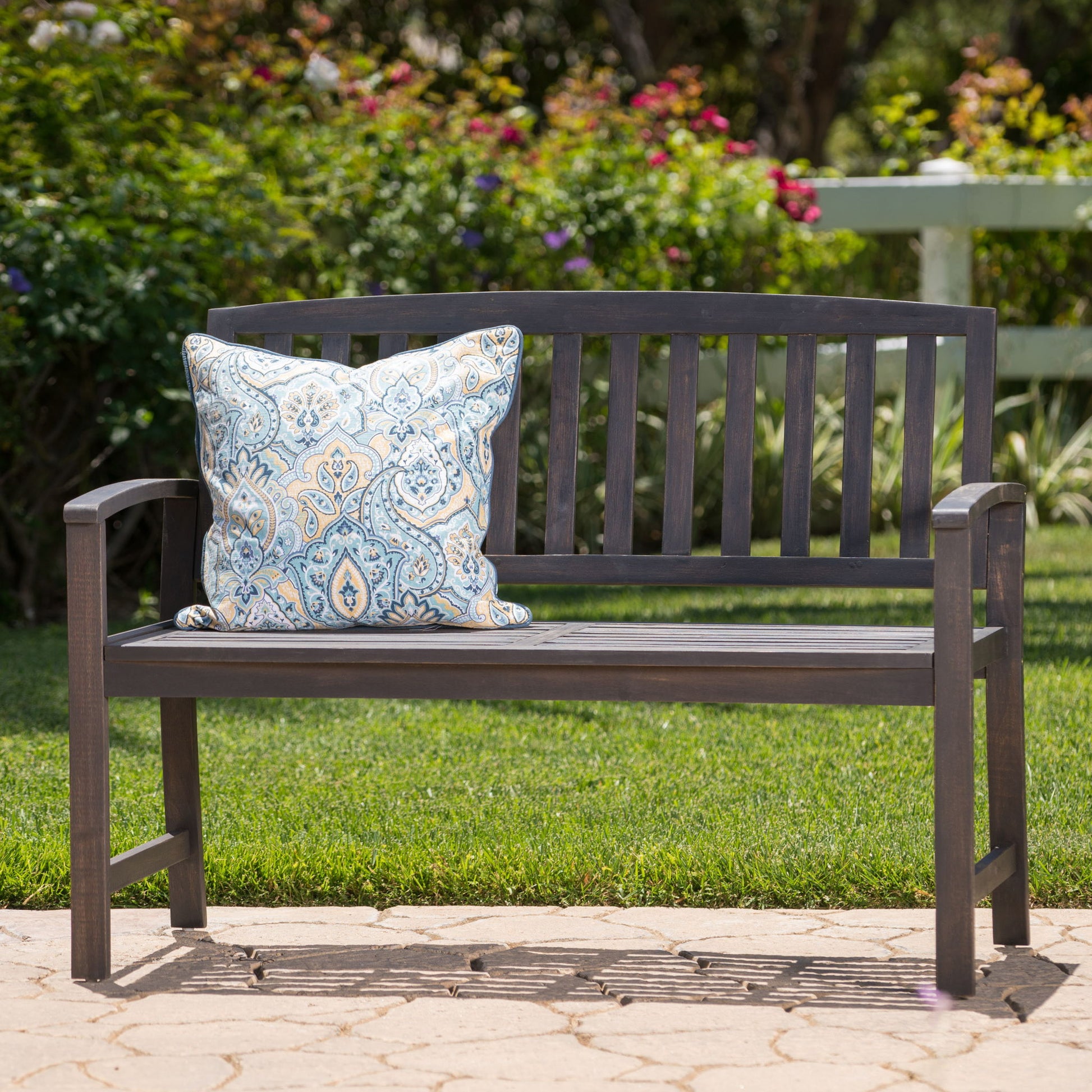 Farmhouse Style Loja Bench Indoor / Outdoor Noble House
