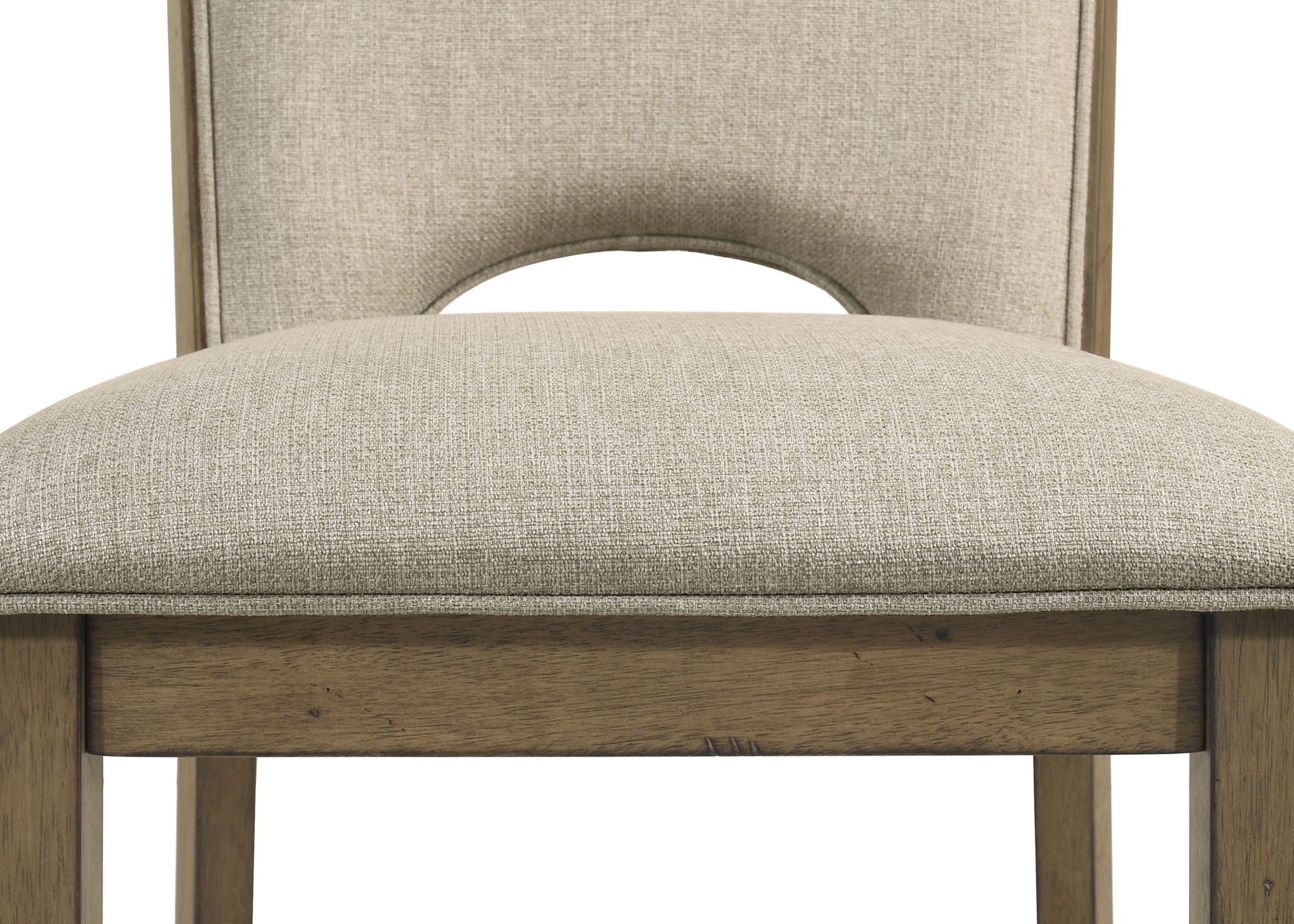 Cockrell - Counter Height Chair (Set of 2) - Light Brown / Beige Crown Mark