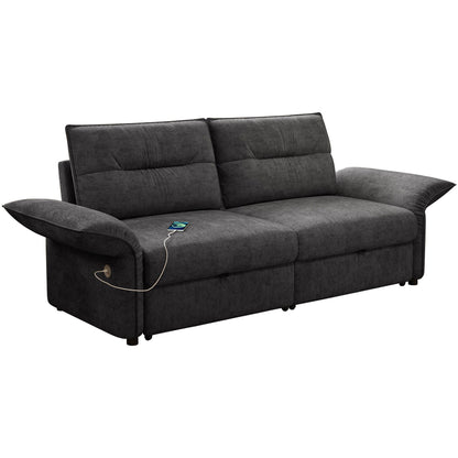 Sofa Bed With Convertible Design, Living Room Furniture Home Essentials