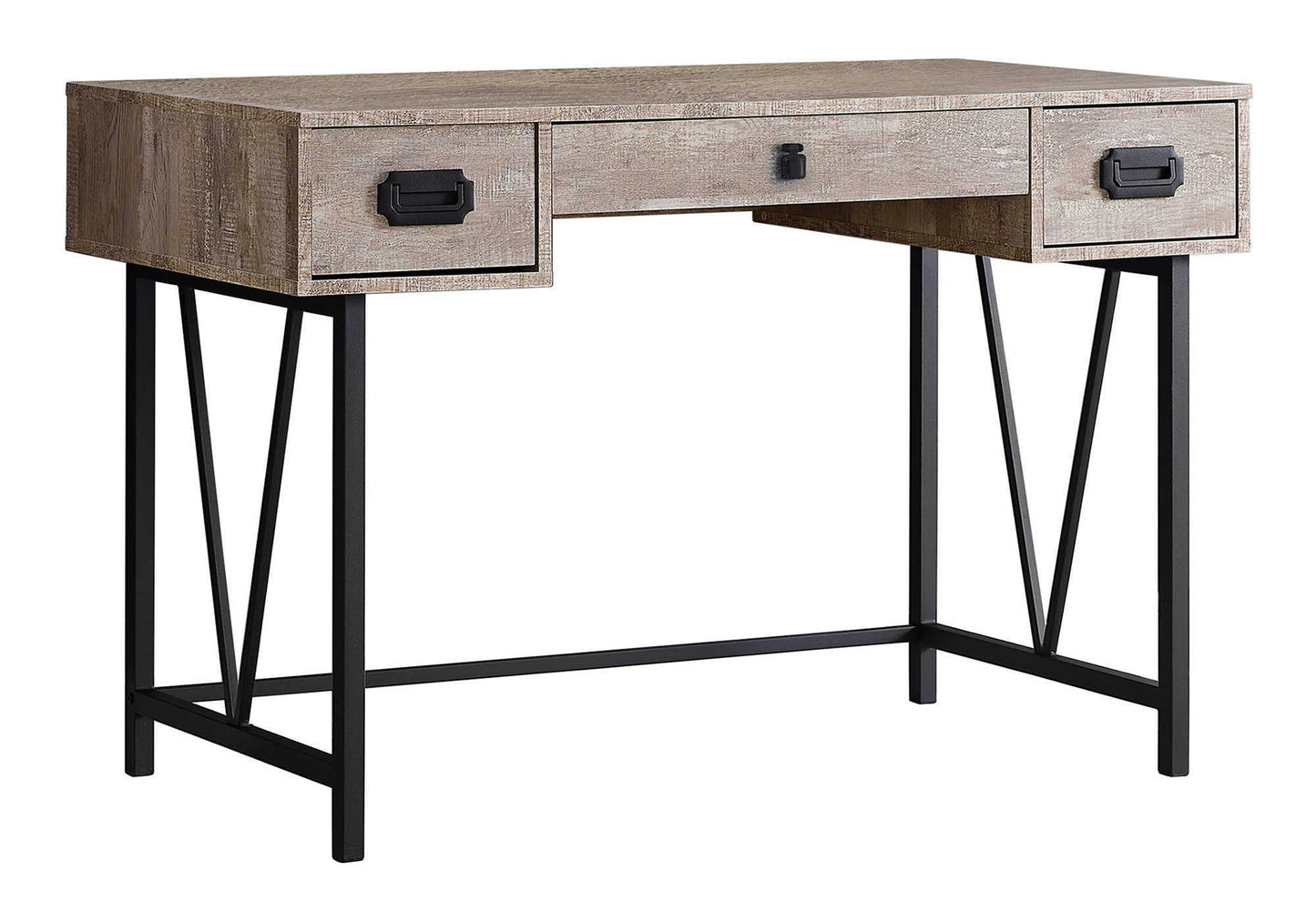 Computer Desk For Home Office, Laptop, Storage Drawers, Transitional 8th Street