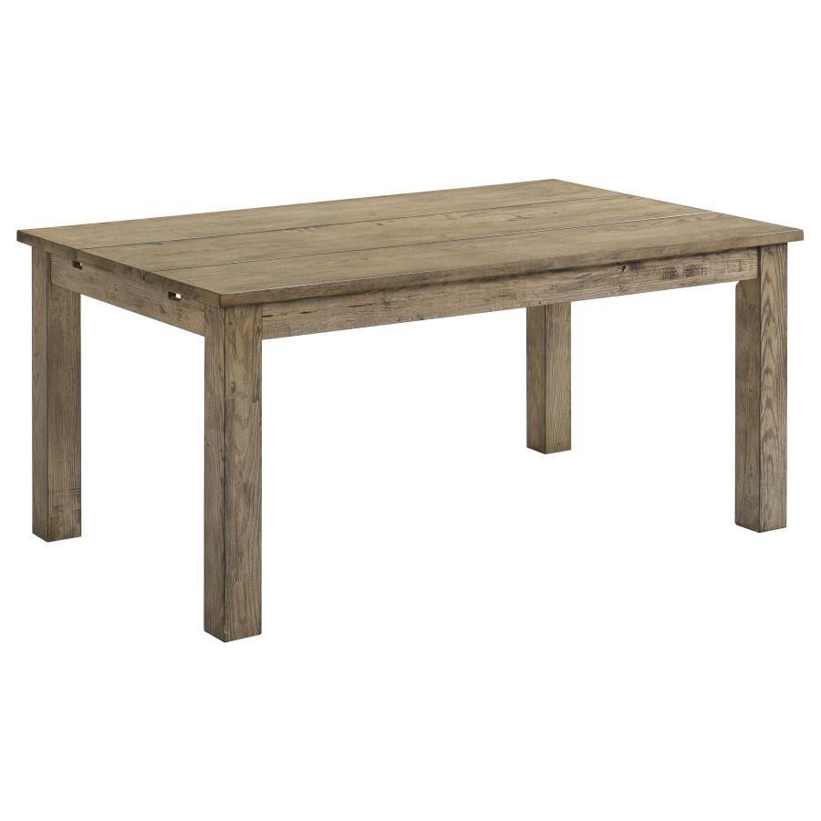 Cardova - 87" Solid Wood Extension Dining Table - Vineyard Oak Coaster Fine Furniture