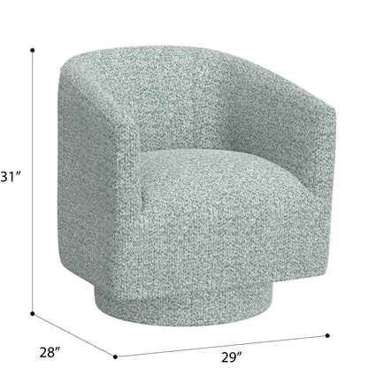 Accent Chair With Swivel Function Emerald Home