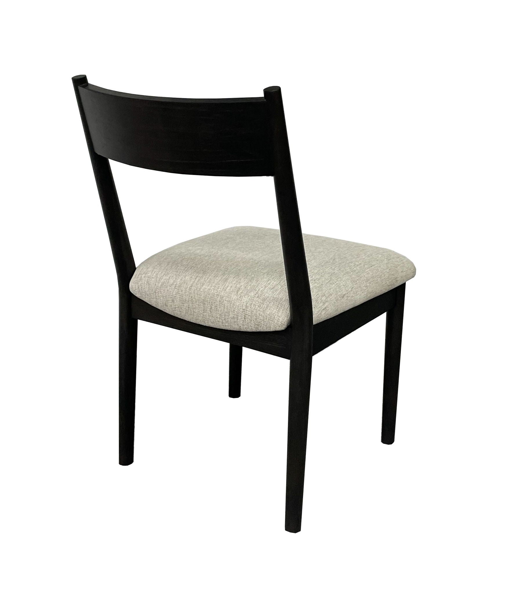 Comfortable Upholstery Cresent Chair (Set of 2) - Peppercorn Bernards Furniture