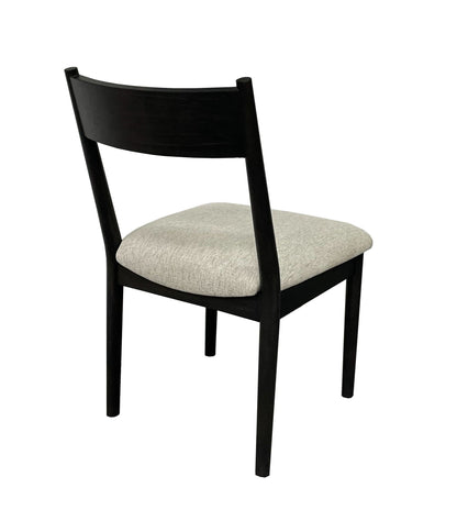 Comfortable Upholstery Cresent Chair (Set of 2) - Peppercorn Bernards Furniture