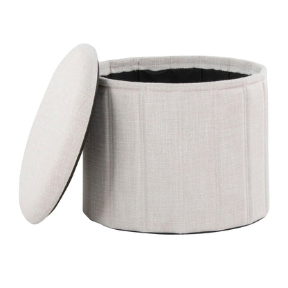 Lindsey - Contemporary / Glam Folding Storage Ottoman Lumi Source