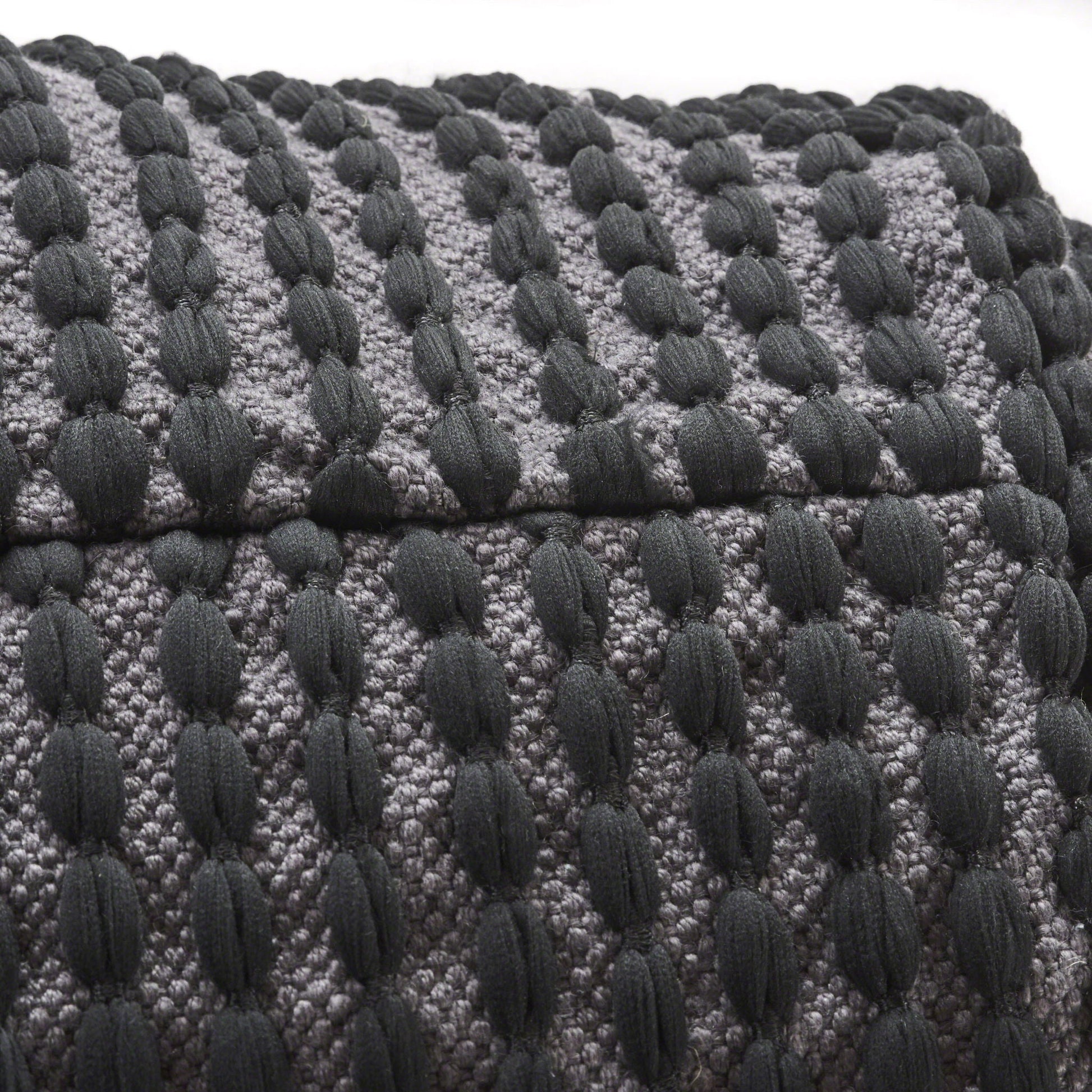 River - Handcrafted Cylindrical Pouf Water Resistant Fabric Home Essentials
