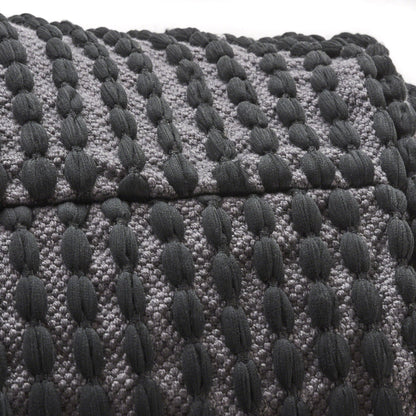 River - Handcrafted Cylindrical Pouf Water Resistant Fabric Home Essentials