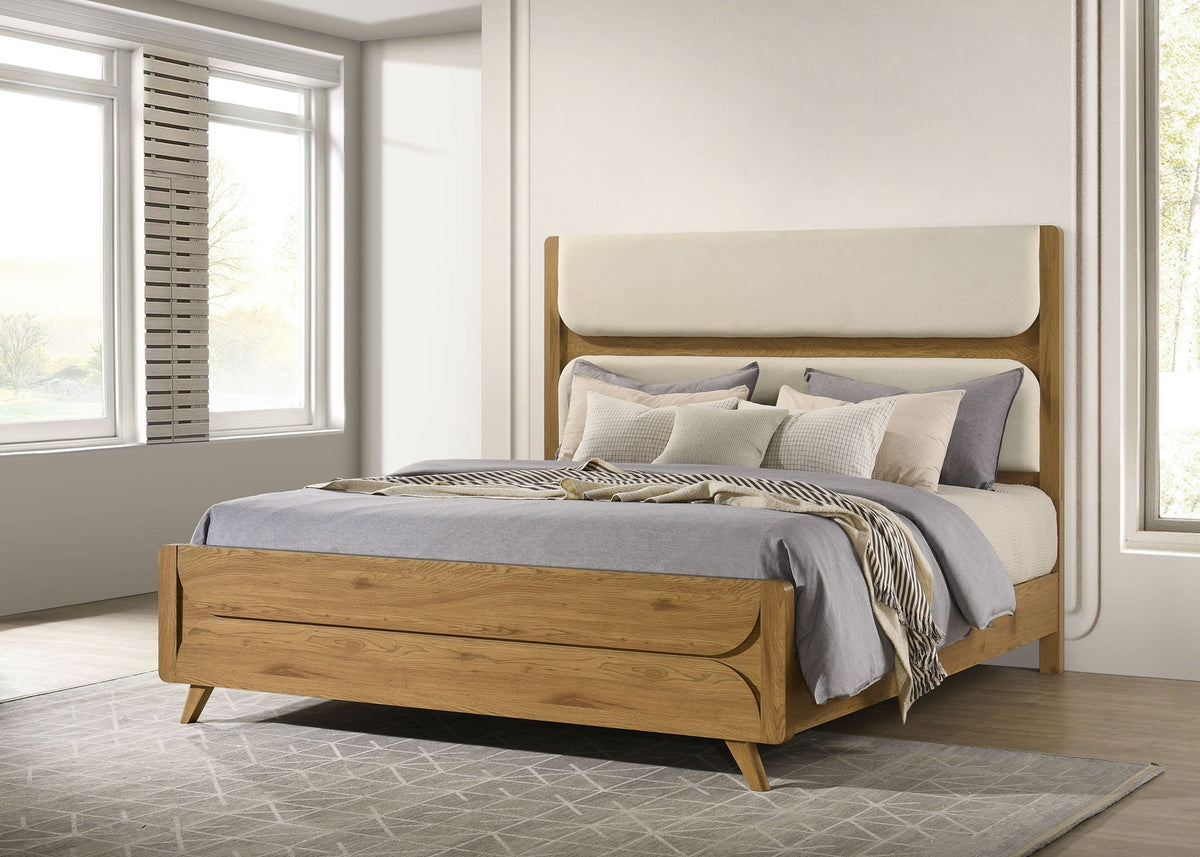 Bennett Upholstered Panel Bed Coaster