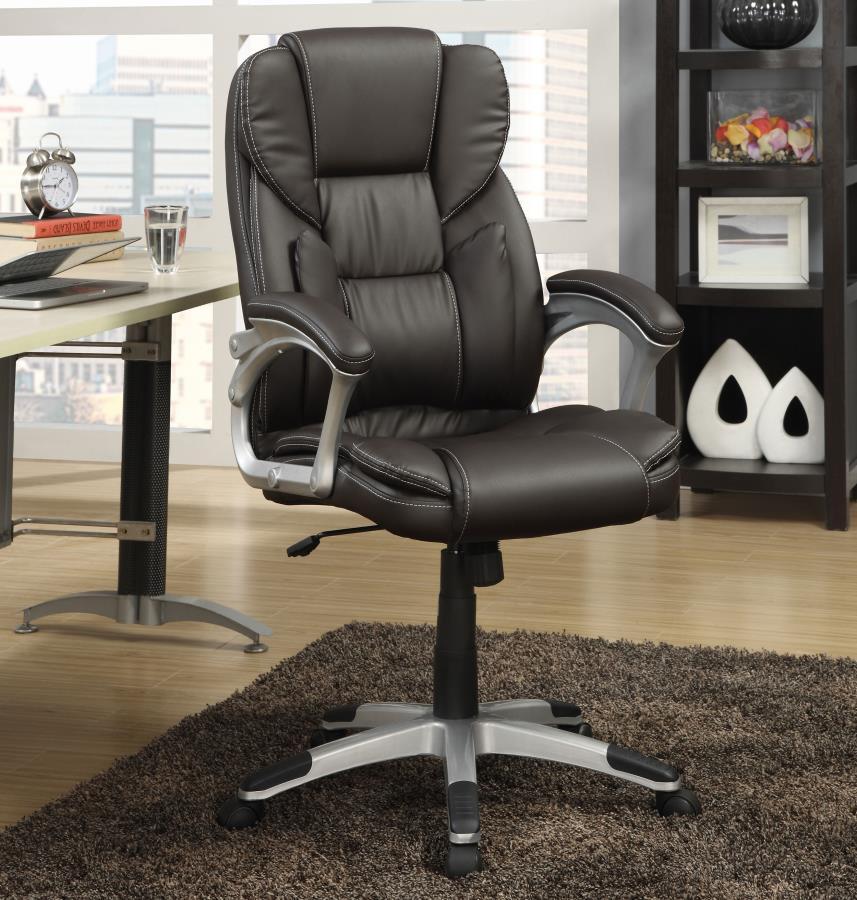 Kaffir - Upholstered Adjustable Home Office Desk Chair CoasterEssence