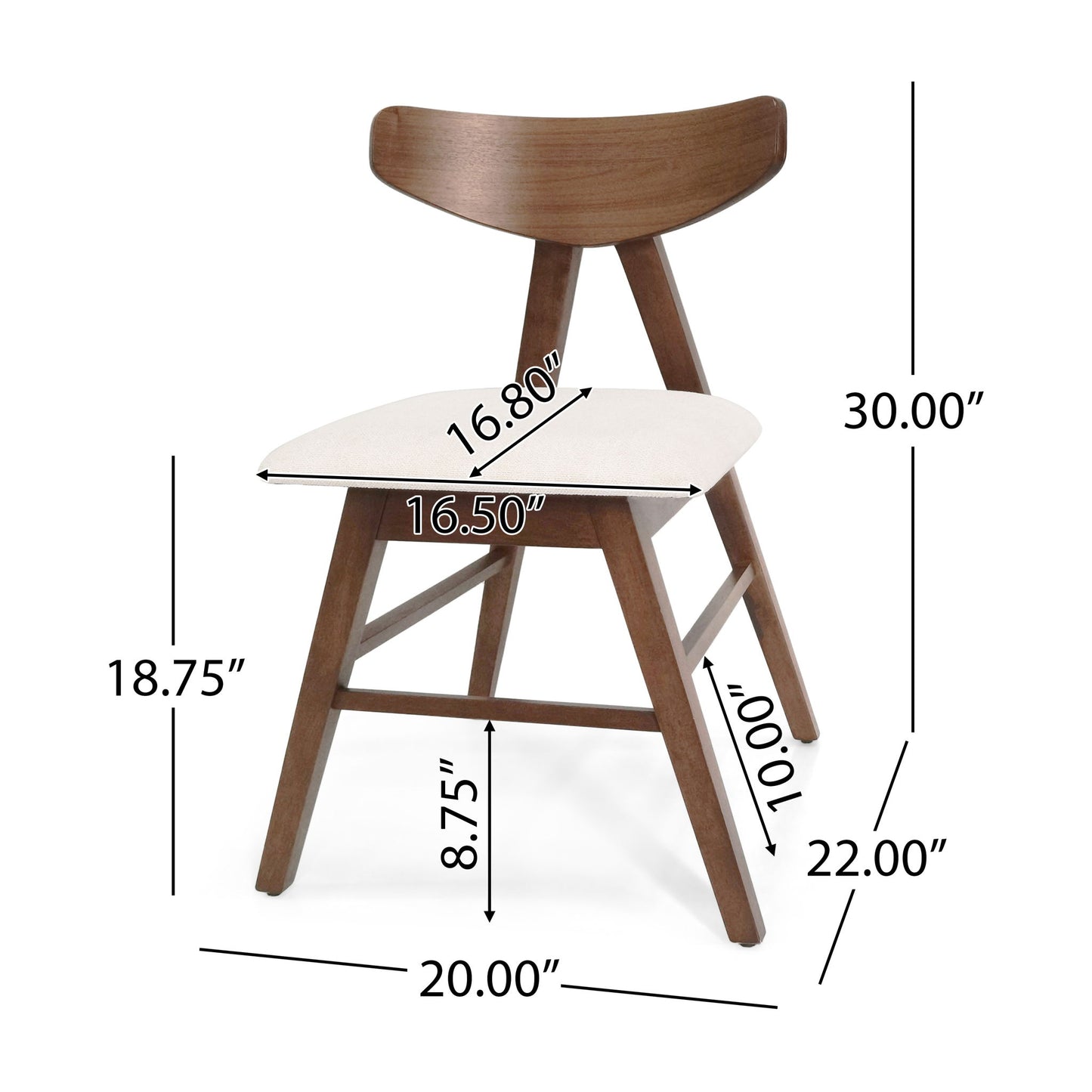 Vida - Modern Dining Chair Noble House