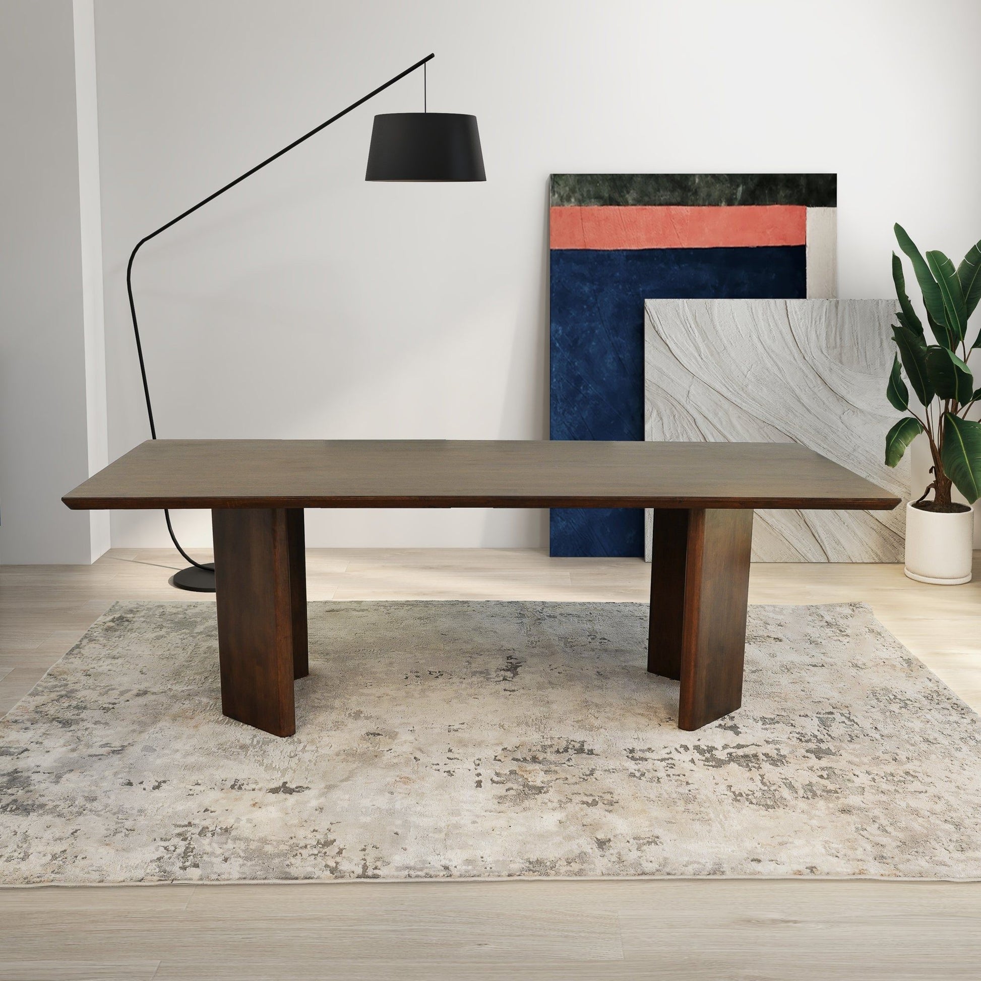 Alden - Dining Table - Walnut Ashcroft Furniture