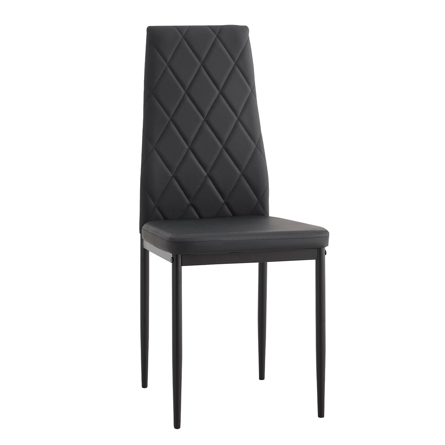 Modern Dining Chair With Diamond Design Home Essentials