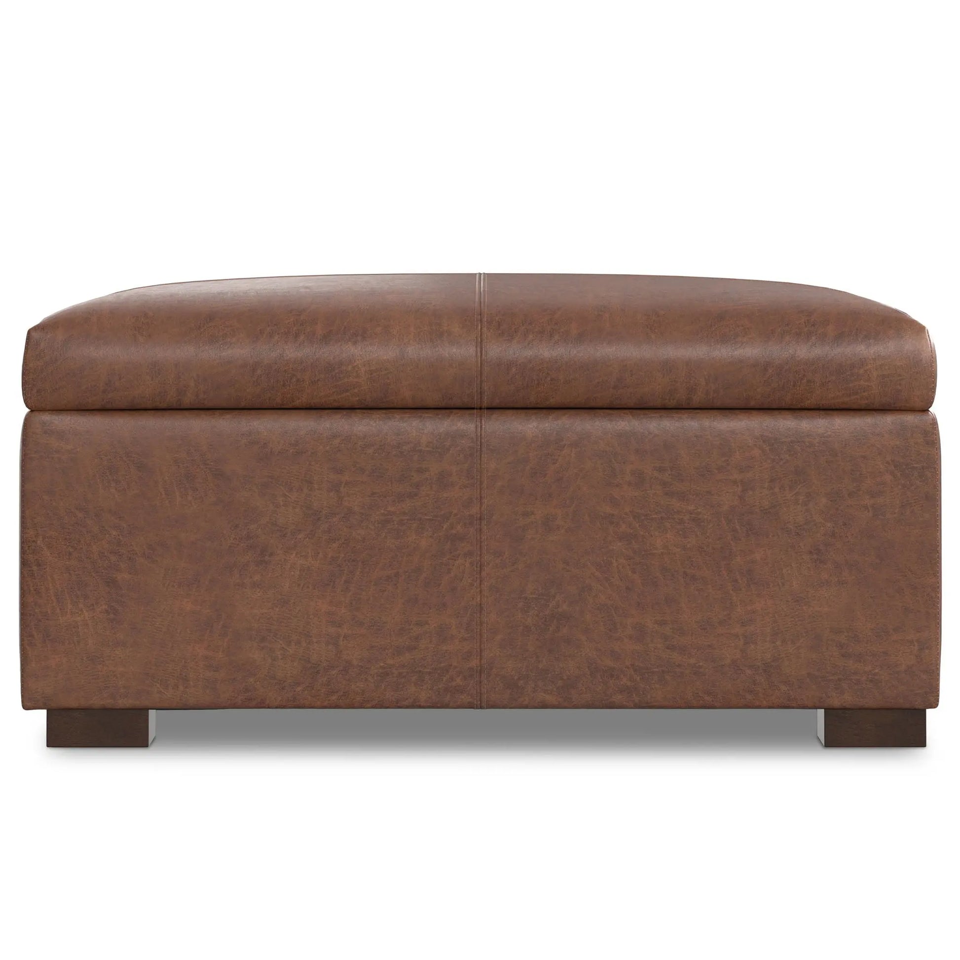 Gabbie - Coffee Table Upholstered Storage Ottoman Simpli-Home