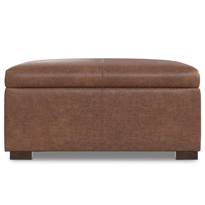 Gabbie - Coffee Table Upholstered Storage Ottoman Simpli-Home