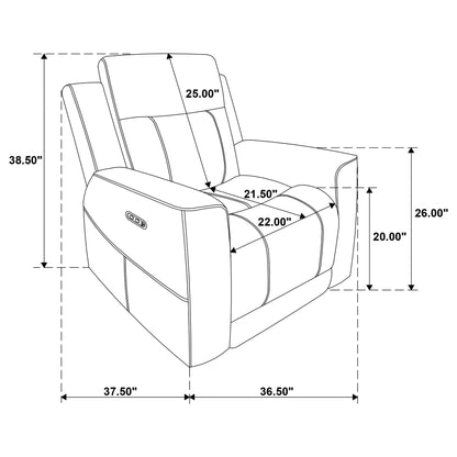 Patrick - Power Recliner Chair Furniture Max