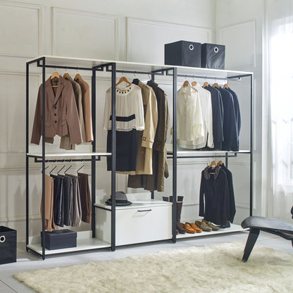 Fiona - Walk In Closet With Shelves Home Essentials