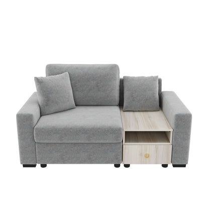 Modular Sofa Couch With Storage Armrest And Center Console Noble House