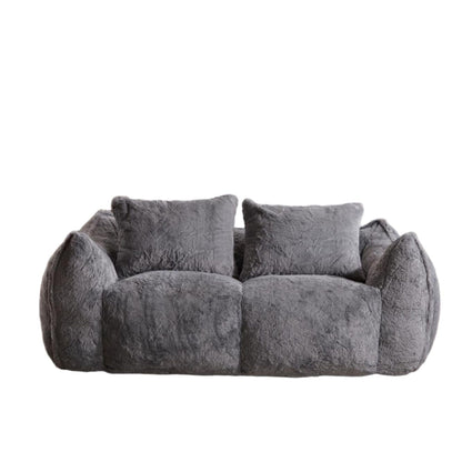 Giant Bean Bag Couch, Ultra Soft Fluffy Loveseat For Living Room Home Essentials