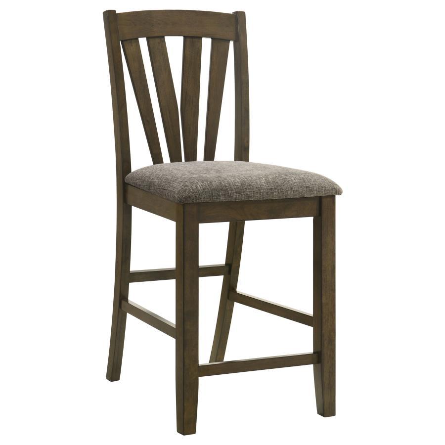 Canfield - Counter Height Dining Side Chair (Set of 2) - Brown Coaster Fine Furniture
