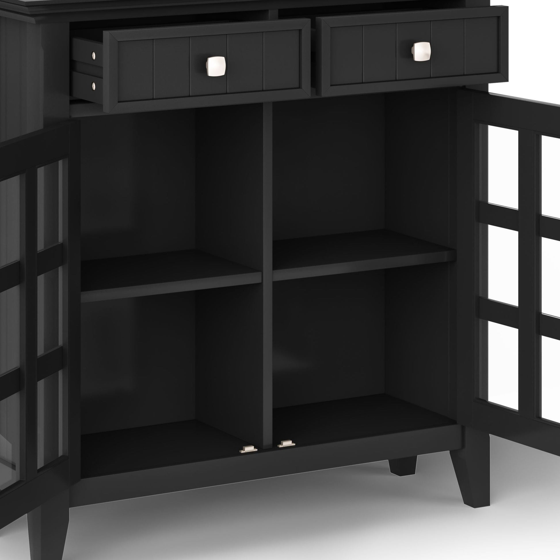 Acadian - Handcrafted Entryway Storage Cabinet Simpli-Home