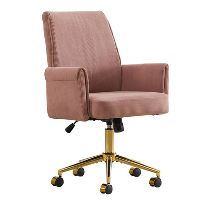 Office Swivel Chair - Light Pink Home Essentials