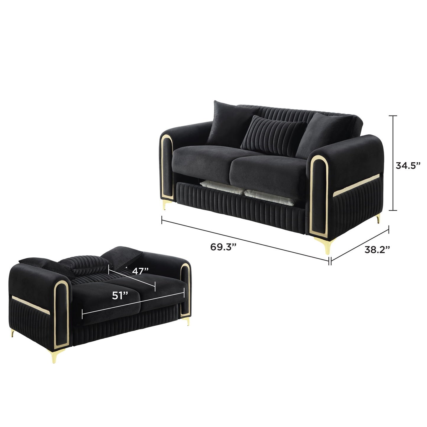 Ruby - Sofa Set Matrix Furniture Group