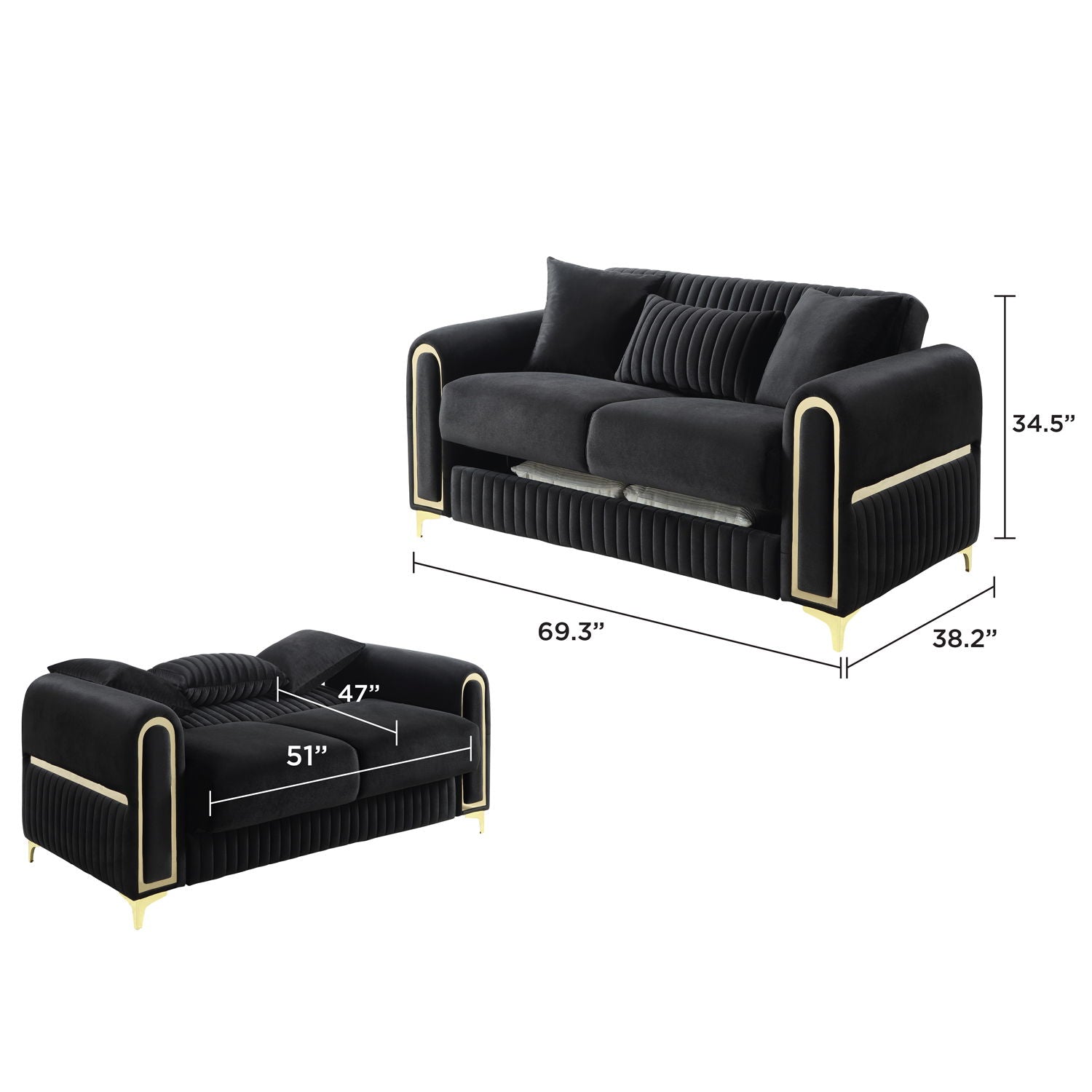 Ruby - Sofa Set Matrix Furniture Group