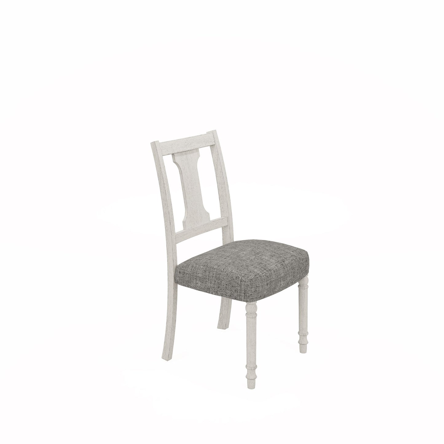 Tannen - Dining Side Chair (Set of 2) - White And Gray Lilola Home