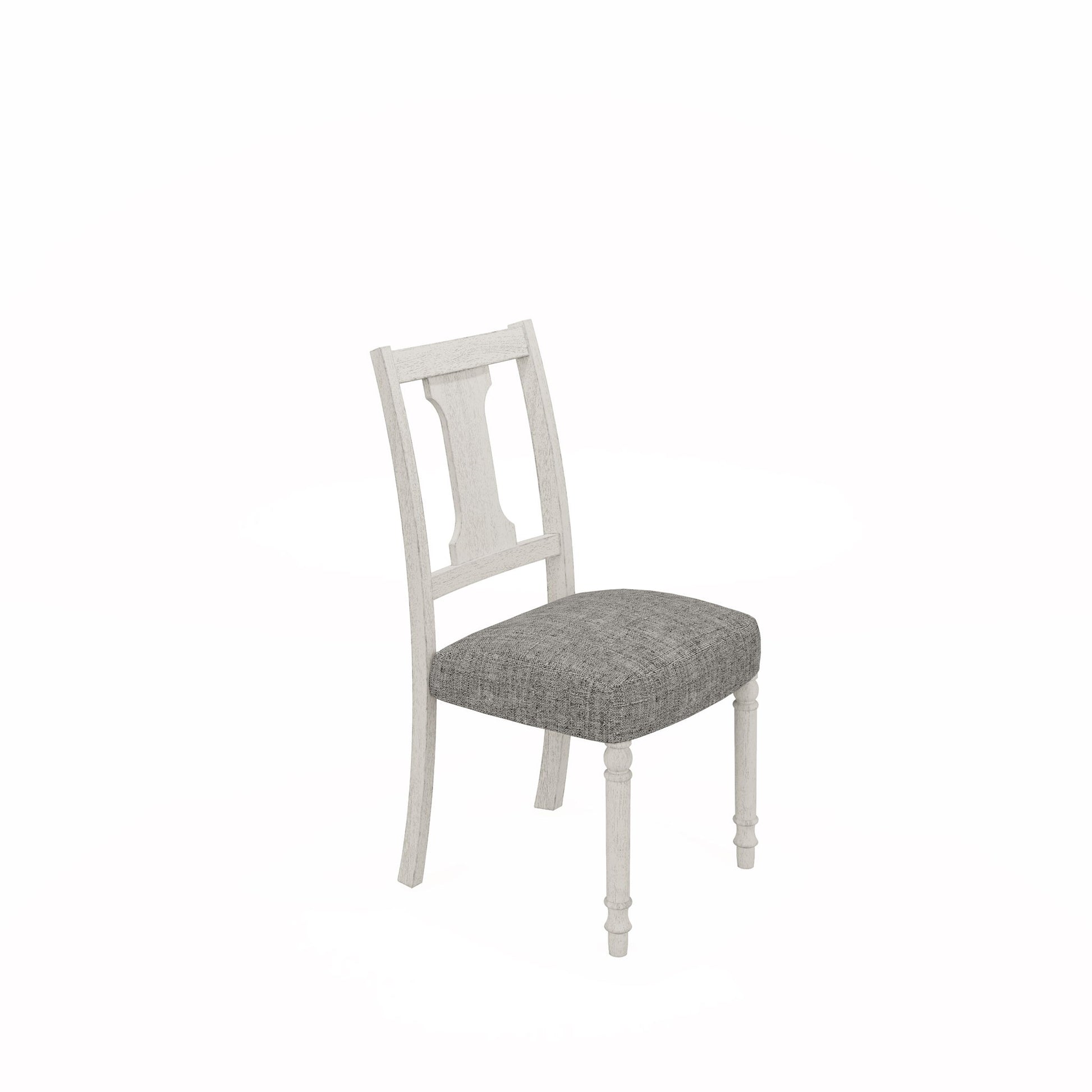 Tannen - Dining Side Chair (Set of 2) - White And Gray Lilola Home