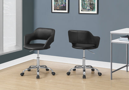 Office Chair, Adjustable Height, Swivel, Ergonomic, Armrests, Contemporary 8th Street