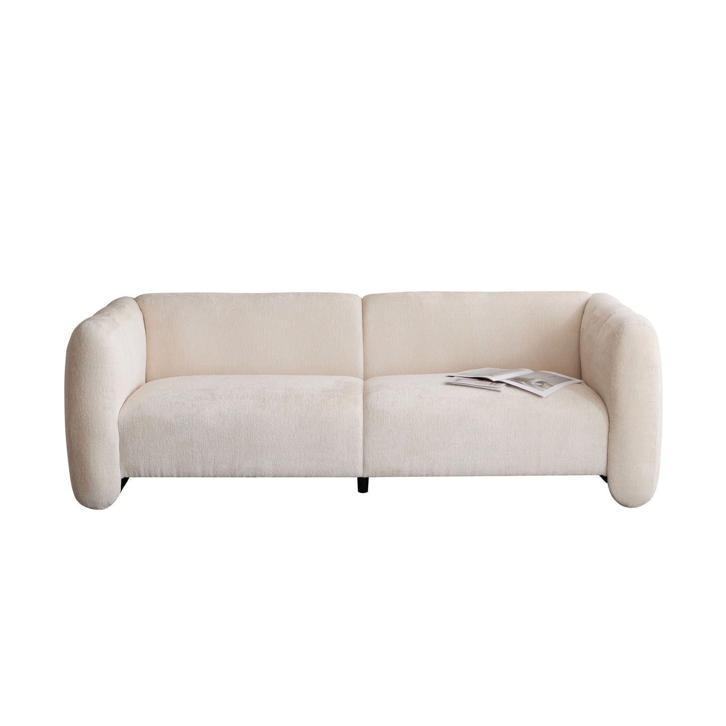 Tonson - 3 Seater Sofa, Wave Design Noble House