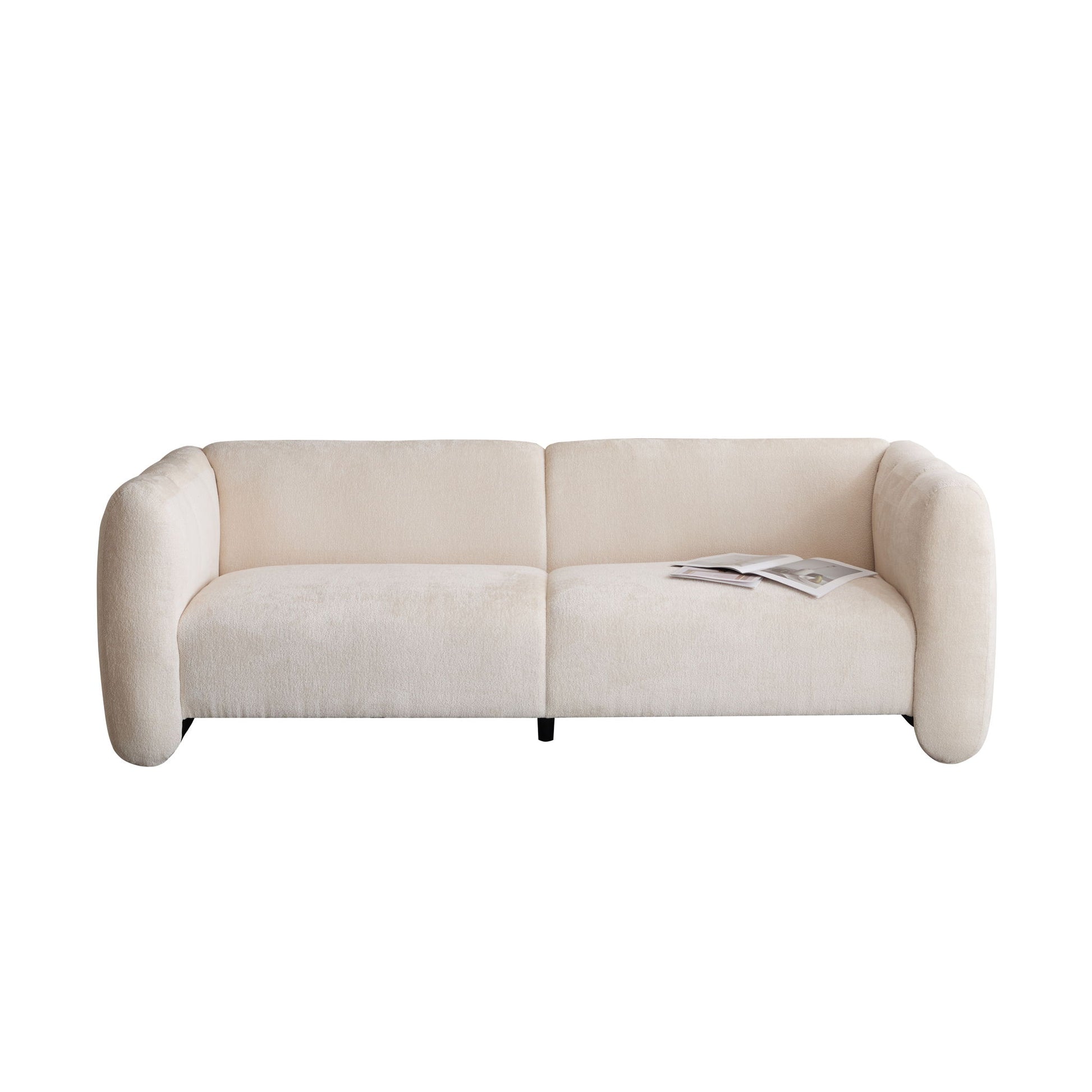 Tonson - 3 Seater Sofa, Wave Design Noble House