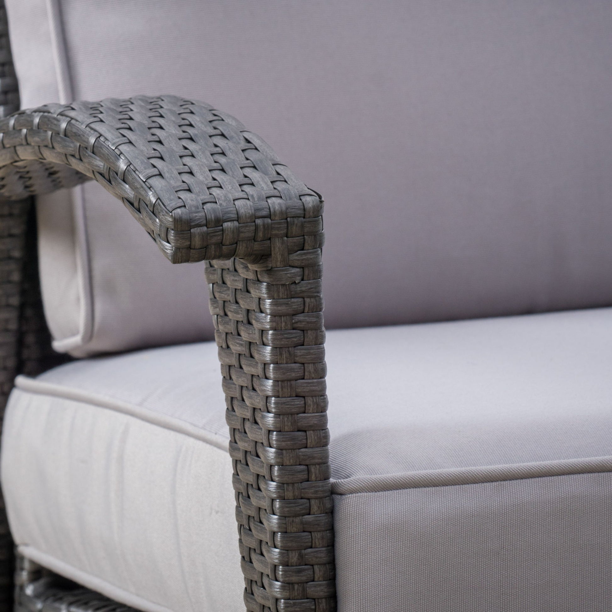 Honolulu - Wicker Set Outdoor Seating Noble House