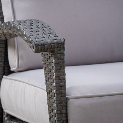 Honolulu - Wicker Set Outdoor Seating Noble House