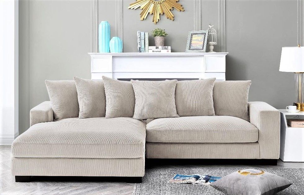 Luxe - Oversized 2 Piece Sectional Couches For Living Room, L Shaped Sofa With Chaise US Pride