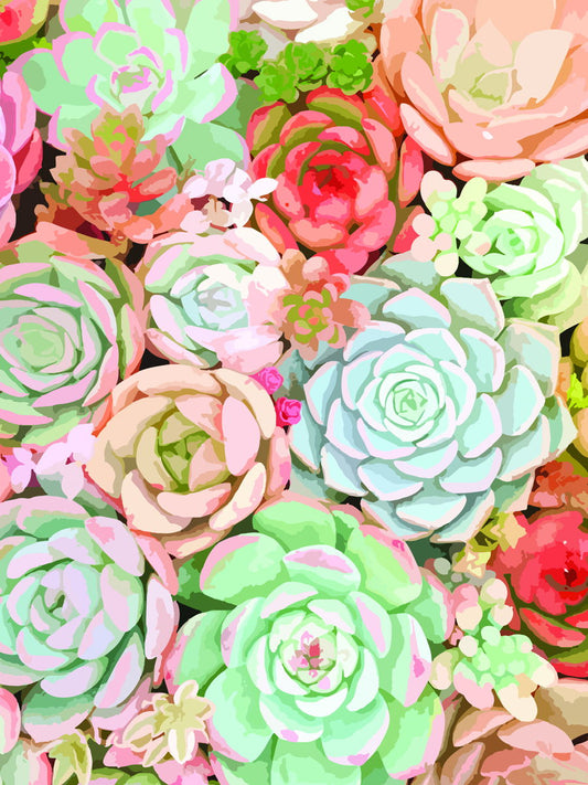 Succulent By Tamara Robinson - Pink