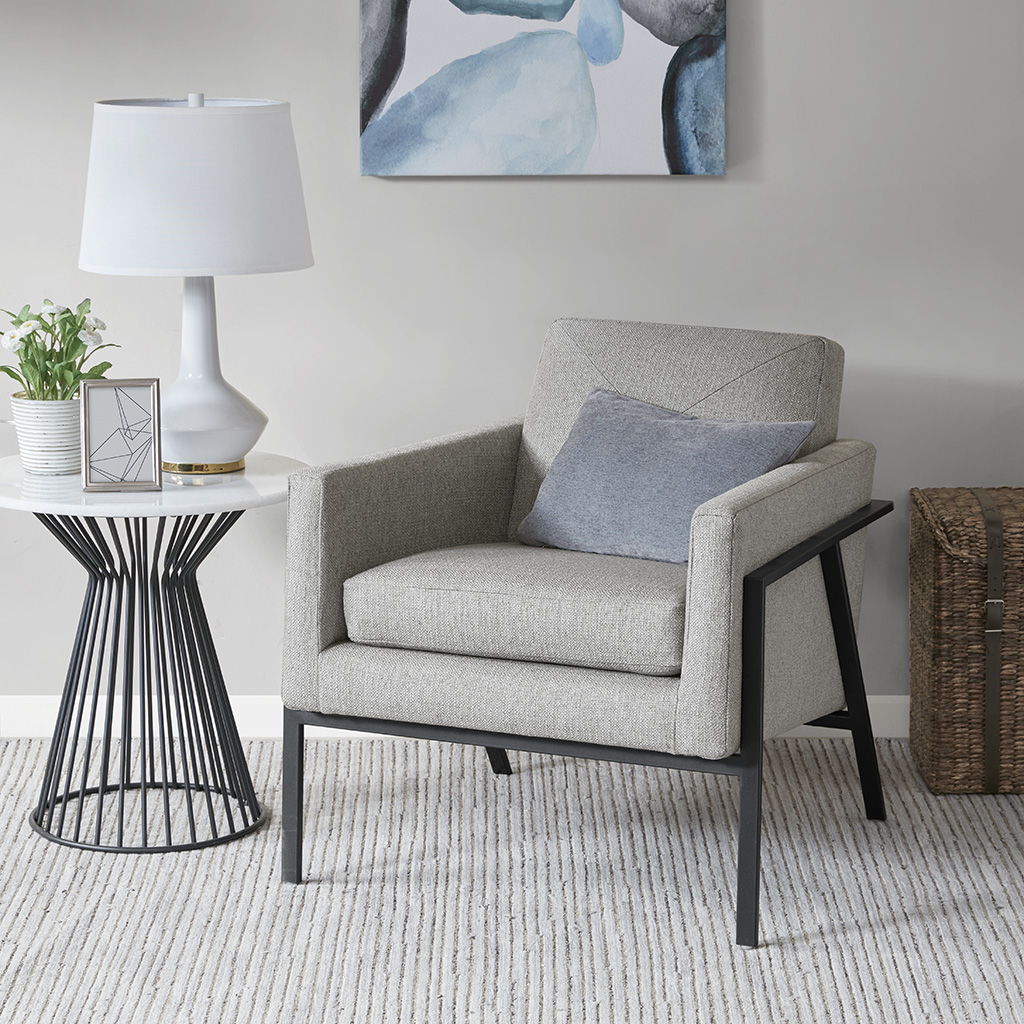 Brayden - Accent Chair - Grey