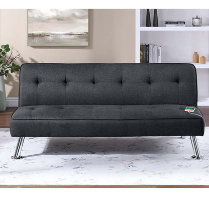 Tufted Sofa With USB Port For Living Room Home Essentials