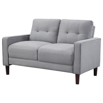 Bowen - Upholstered Track Arm Tufted Loveseat Coaster Fine Furniture