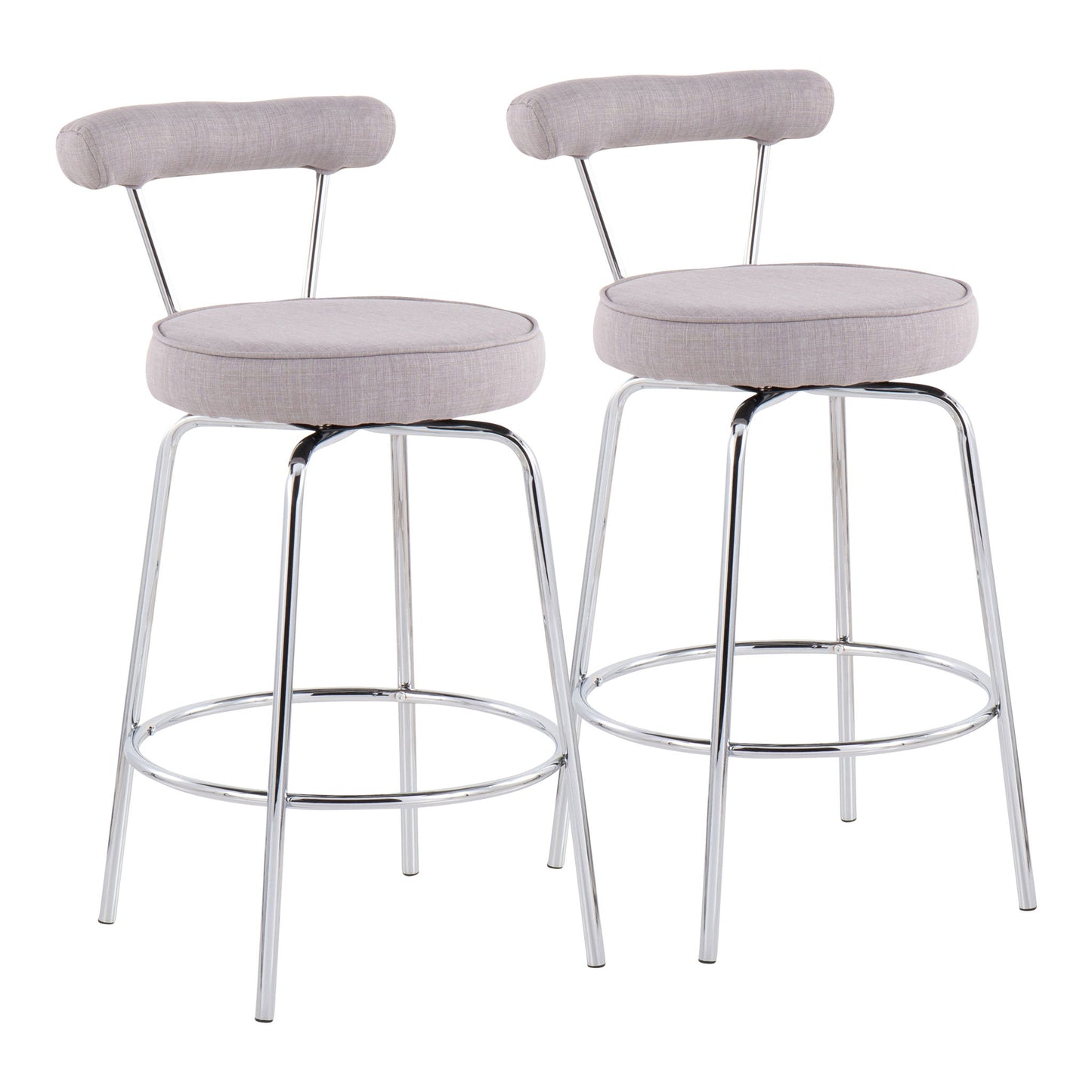Rhonda - Contemporary Counter Stool (Set of 2) Lumi Source