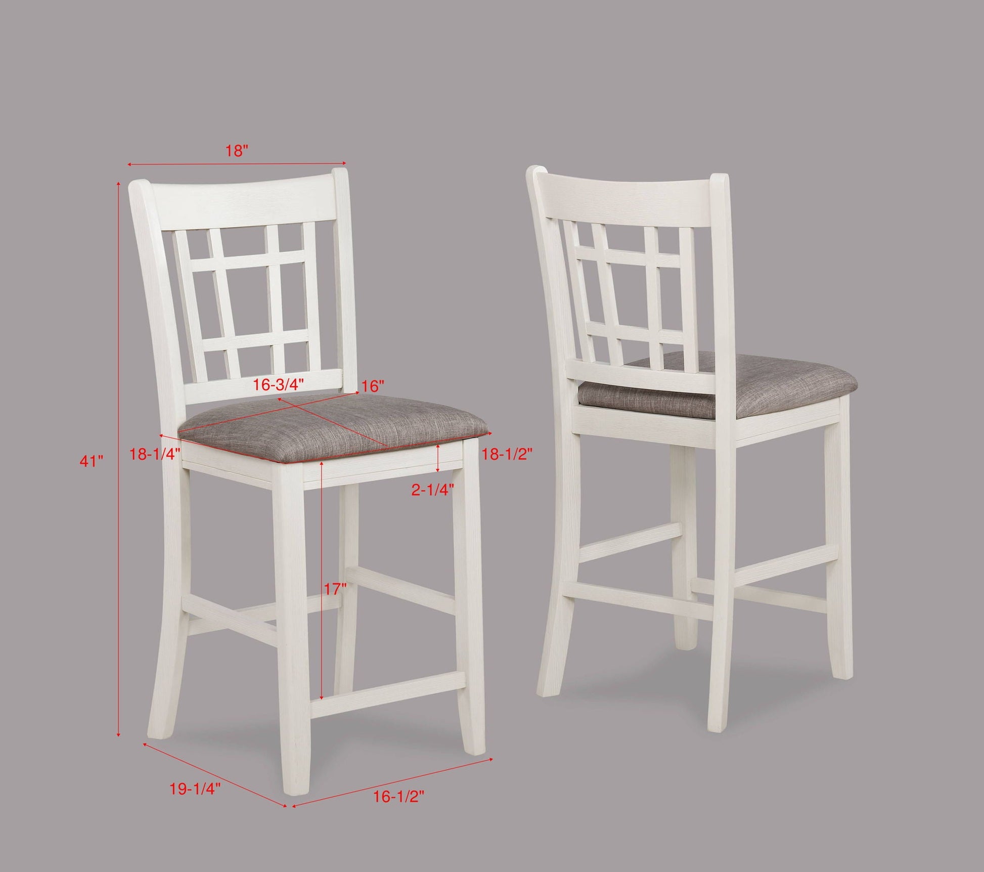 Hartwell - Counter Height Chair (Set of 2) Crown Mark