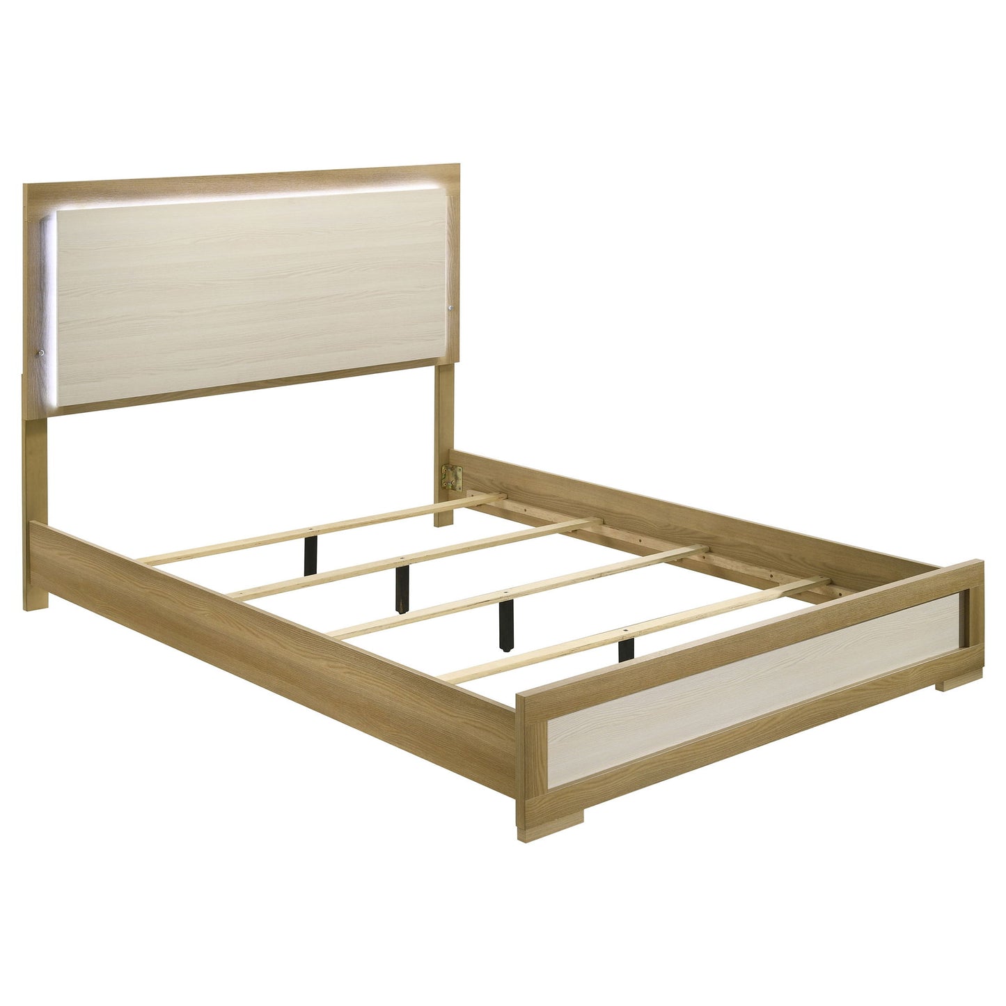 Lincoln - Bedroom Set With LED Headboard Furniture Max